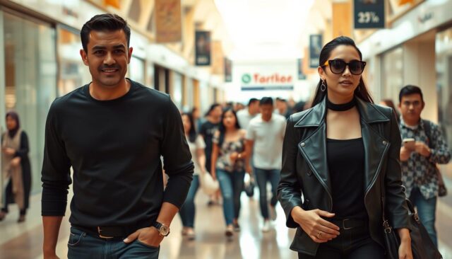 Deddy Corbuzier dan Zaskia Gotik Kepergok Jalan Bareng di Mall, Netizen Heboh!