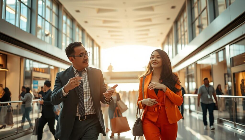 Deddy Corbuzier dan Zaskia Gotik di Mall