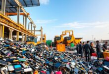 e-waste Indonesia daur ulang gadget