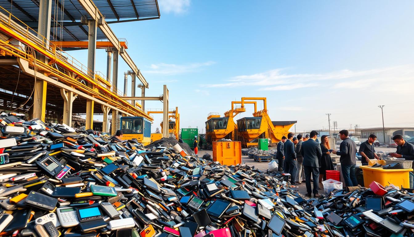 e-waste Indonesia daur ulang gadget